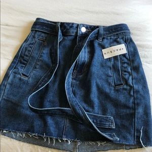 NWT PACSUN JEAN SKIRT!!✨✨